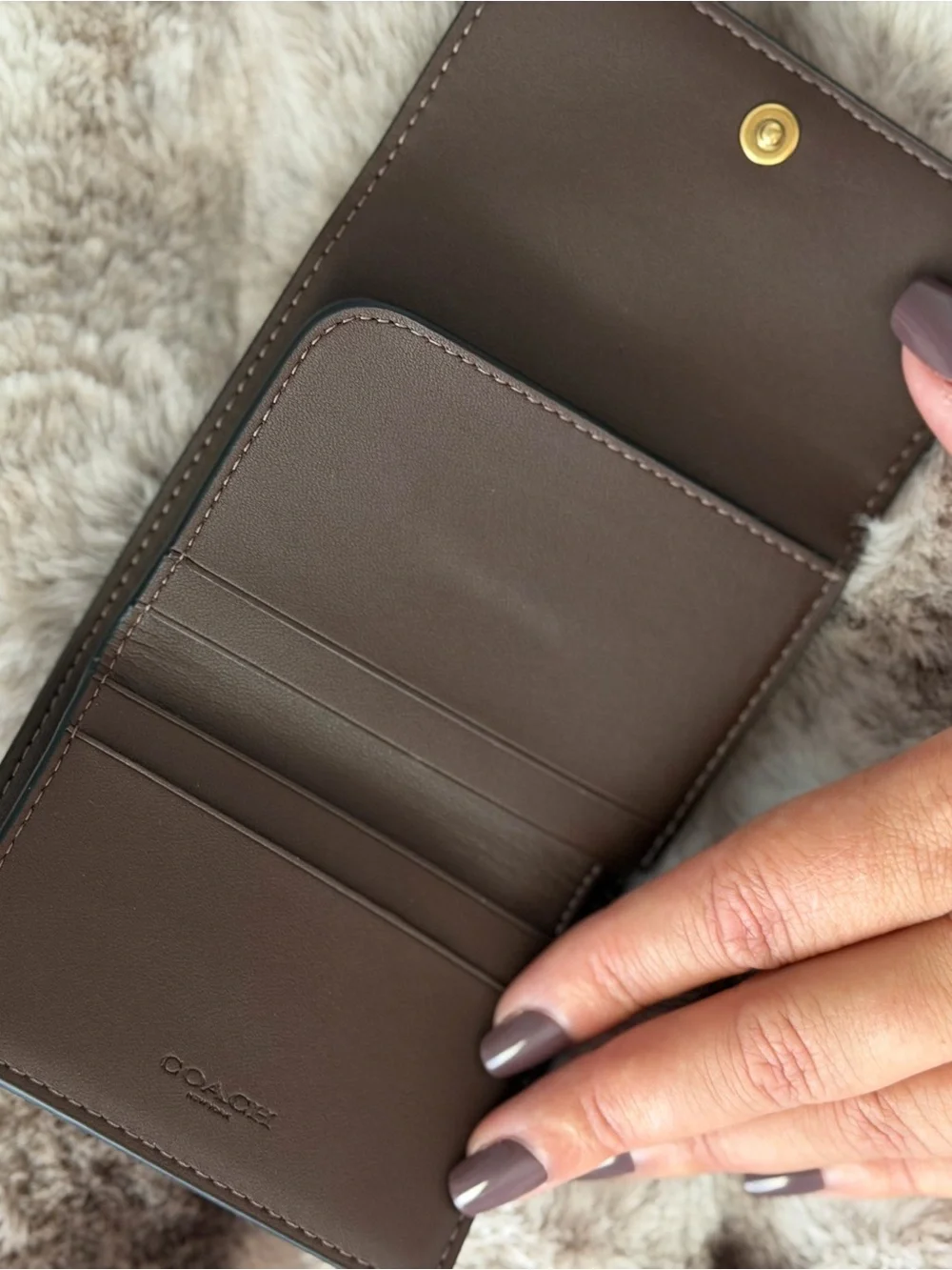 Coach Essential Card Holder - Maple